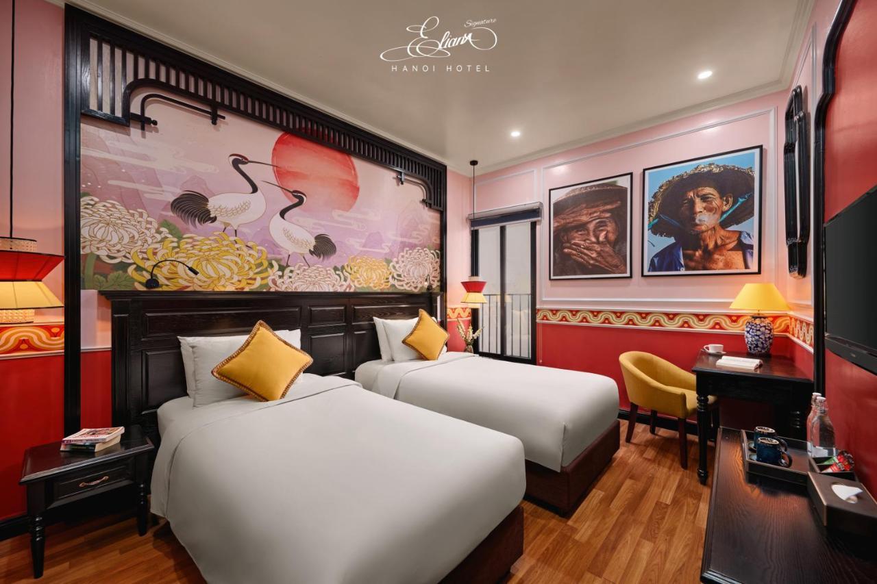 Eliana Signature Hanoi Hotel Bagian luar foto