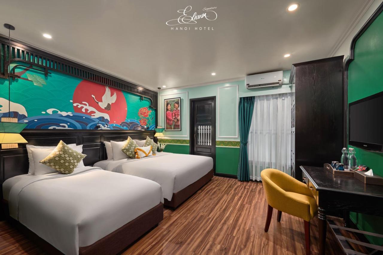 Eliana Signature Hanoi Hotel Bagian luar foto