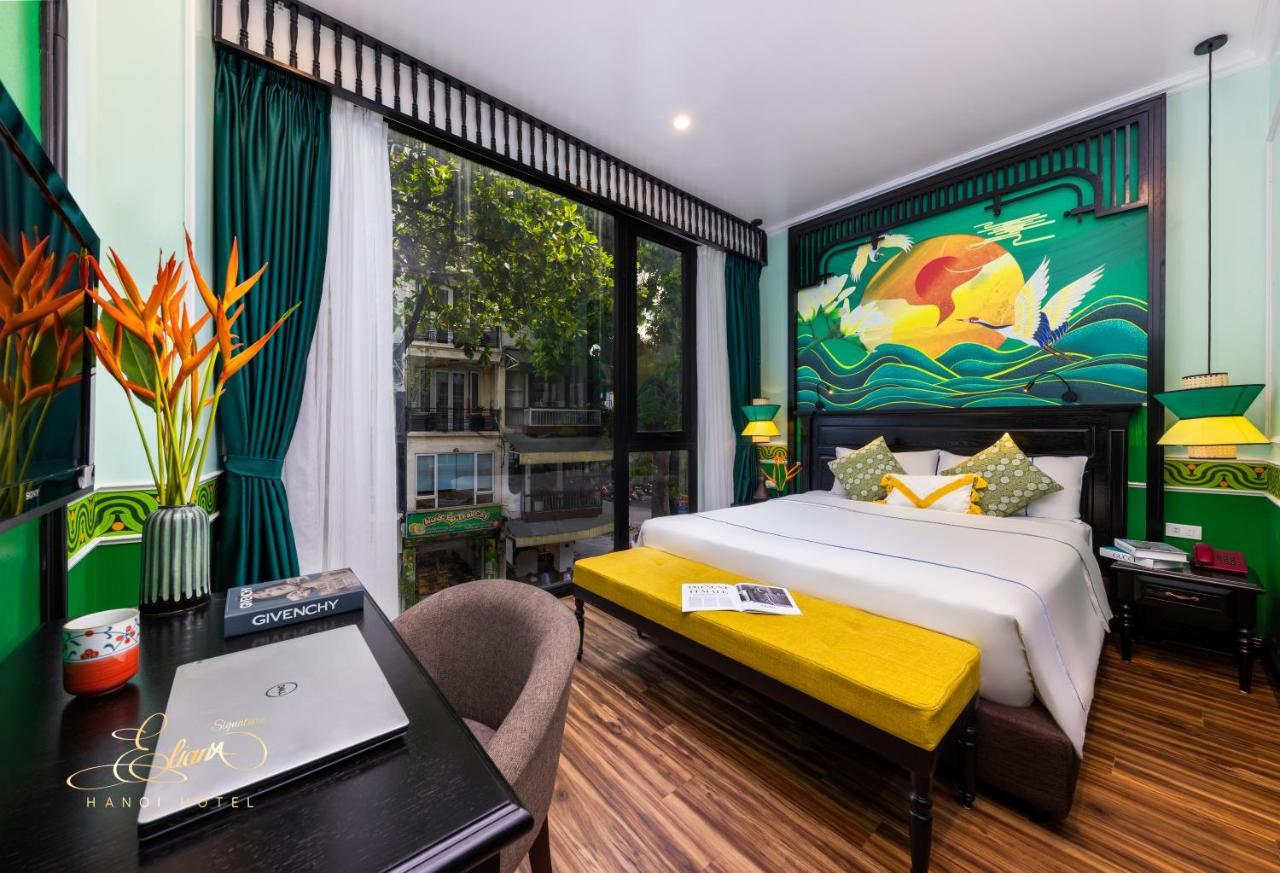 Eliana Signature Hanoi Hotel Bagian luar foto